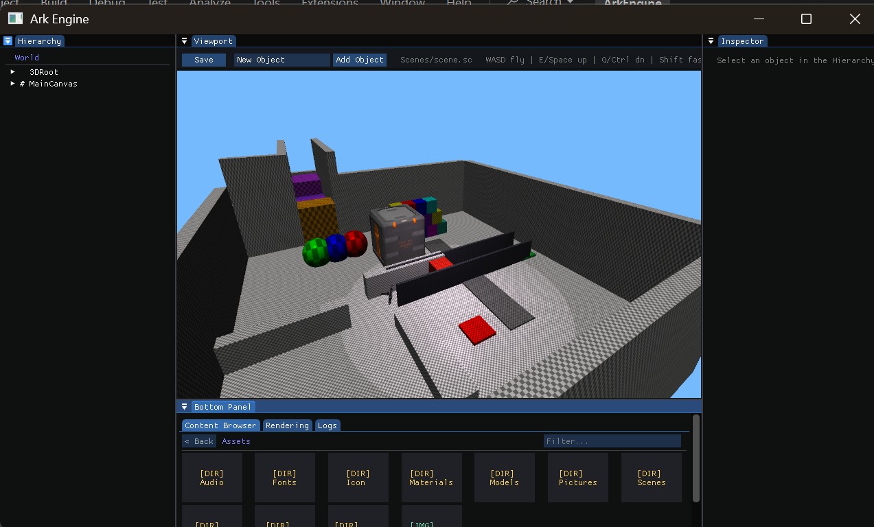 Engine screenshot 1